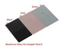 Back Door Glass For Google Pixel 6 Replacement Battery BackCover Glass NEW SHIP