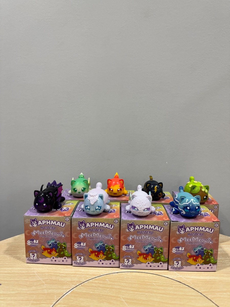Aphmau MeeMeows Mystery Surprise Figure Litter 7 Elemental Cat You
