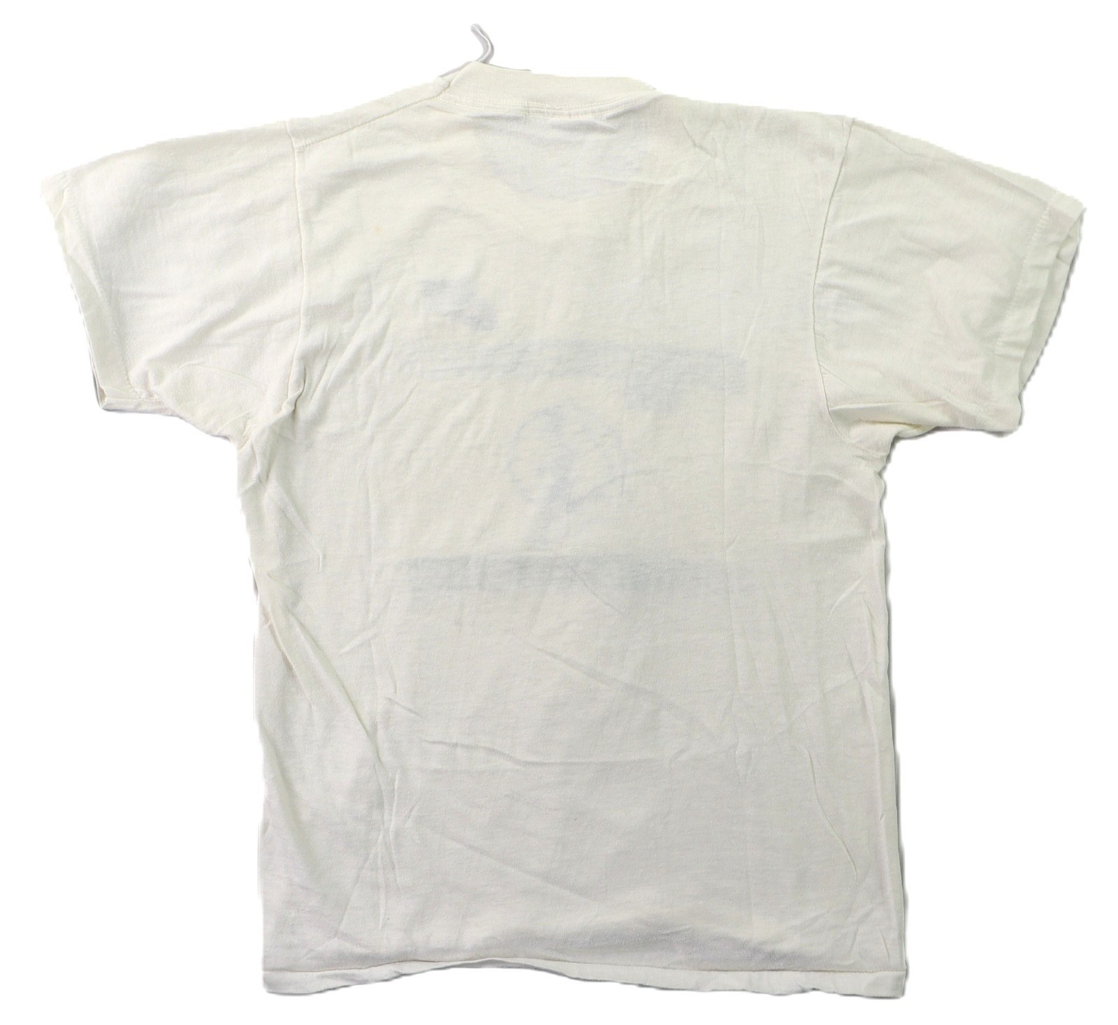 Vintage 80s 1980 NIKE XS S White Pres Trail Run Eugene Oregon University T Shirt image 5