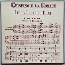 MARIO CHIAPPI / EMILIA RAVIGLIA RICCI Crispino E La Comare 3LP Caja MRF EX/EX