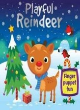 Reindeer Finger Puppet Fun - Board book - Acceptable
