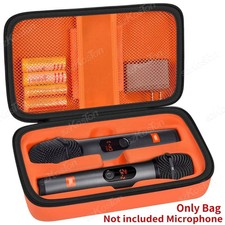 Wireless Microphone Case for JBL Partybox Wireless Two Microphone System Singing