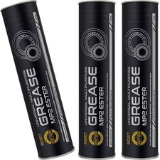 3x400g MANNOL MEHRZWECKFETT UNIVERSAL FETT KARTUSCHE FETTPRESSE MP2 ESTER GREASE