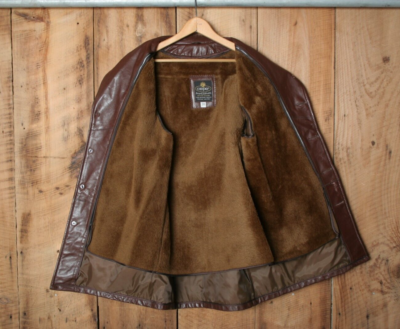 ジャケット・アウター Vintage leather jacket car coat boa 38 Vintage leather jacket car coat boa 38 - メルカリ