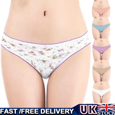 FASHION FATEEK 3, 6 Pack Girls Briefs 100% Cotton Knicker Childrens Underwear Size 2-13 Years