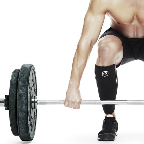 Rehband 106306 Calf Support Shin Sleeve Crossfit Weightlifting Powerlifting - Picture 10 of 12