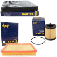 Inspektionspaket Filterset SCT FüR Opel Astra G CC Zafira A 2.2 16V 147 PS 150PS