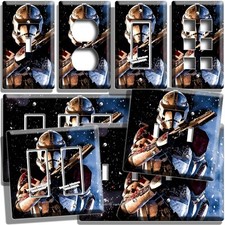 STAR WARS RED CLONE TROOPER LIGHT SWITCH OUTLET WALL PLATES GEEK GAME ROOM DECOR