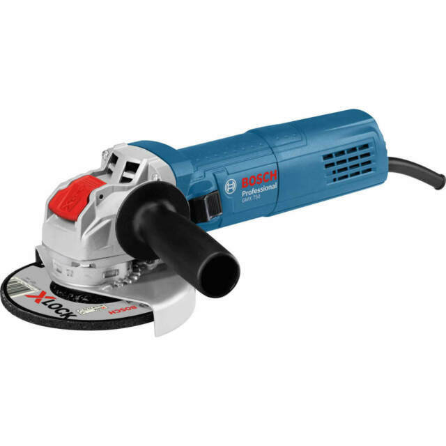 Bosch 115mm X Lock Angle Grinder (GWX 750-115)