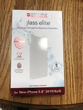 INVISIBLE SHIELD GLASS ELITE SCREEN PROTECTOR FOR NEW IPHONE 5.8" 2019/Xs/X New