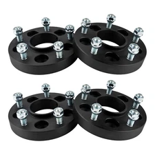 4x 1'' 5x4.5'' to 5x5'' Wheel Spacers Adapters For 2014 Ford Explorer Base Sport