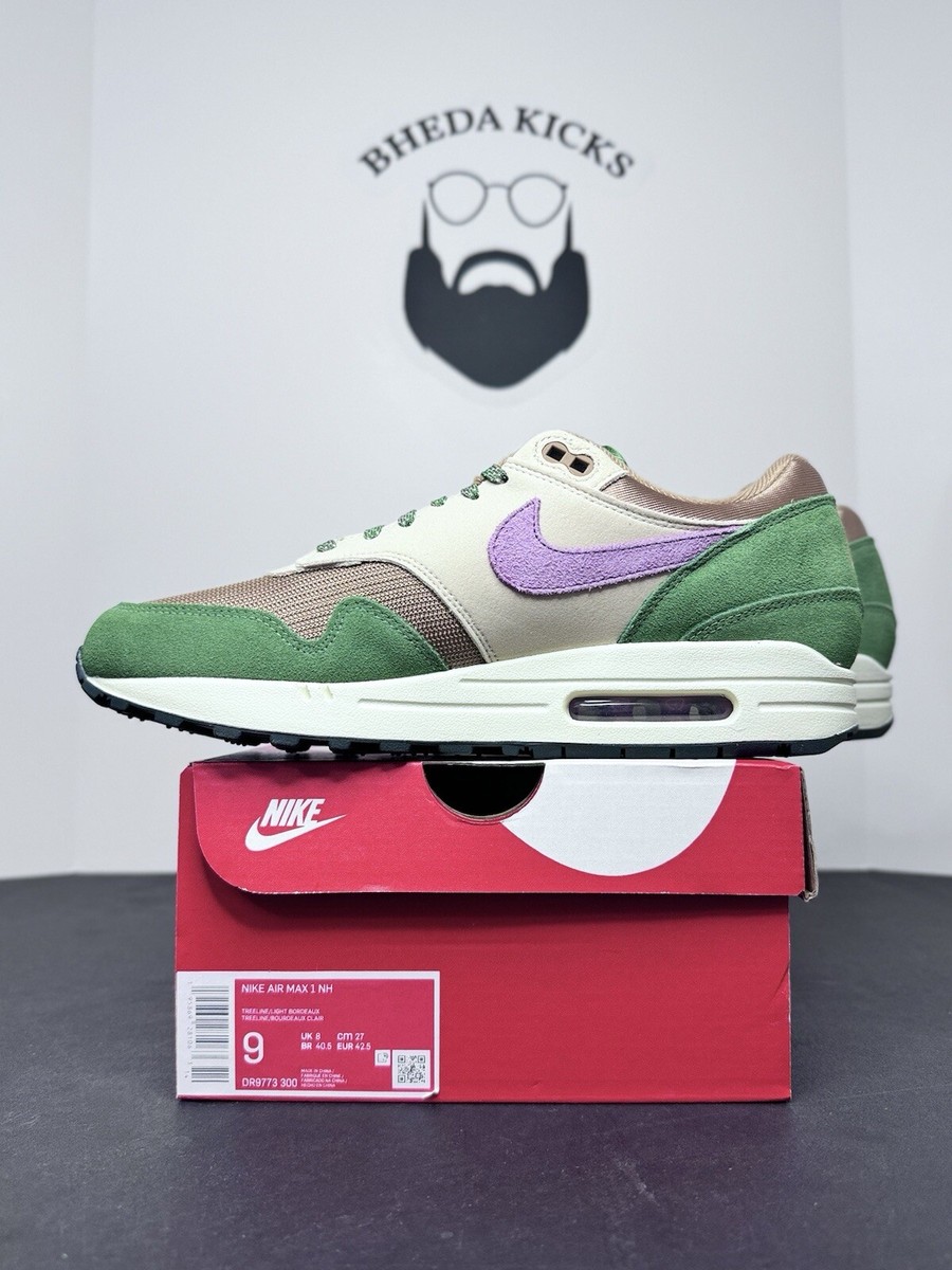 NEW DS Nike Air Max 1 SH Treeline Light Bordeax Green DR9773
