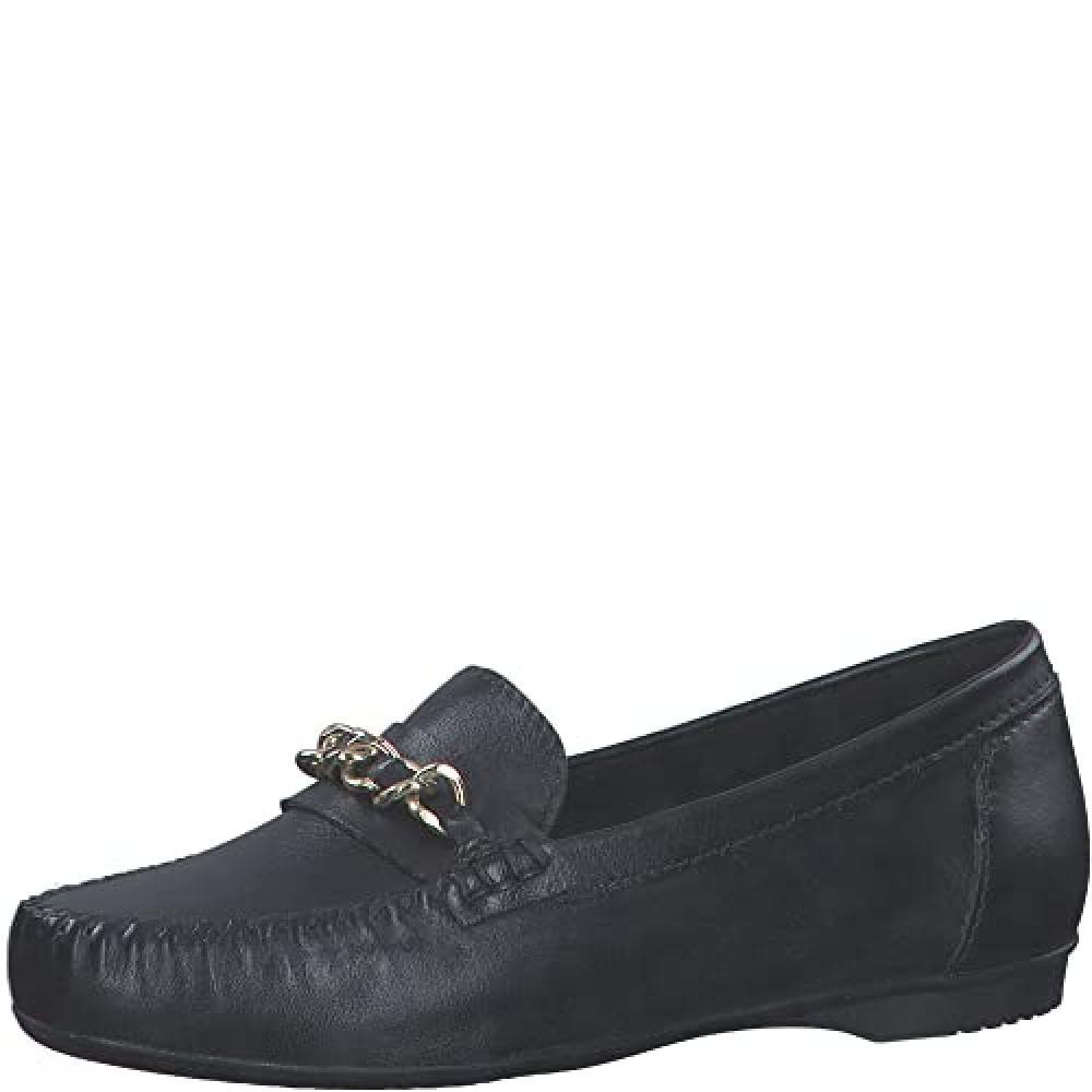 (TG. 39 EU) MARCO TOZZI Donna 2-2-24202-20, Mocassino, Nero, 39 EU - NUOVO