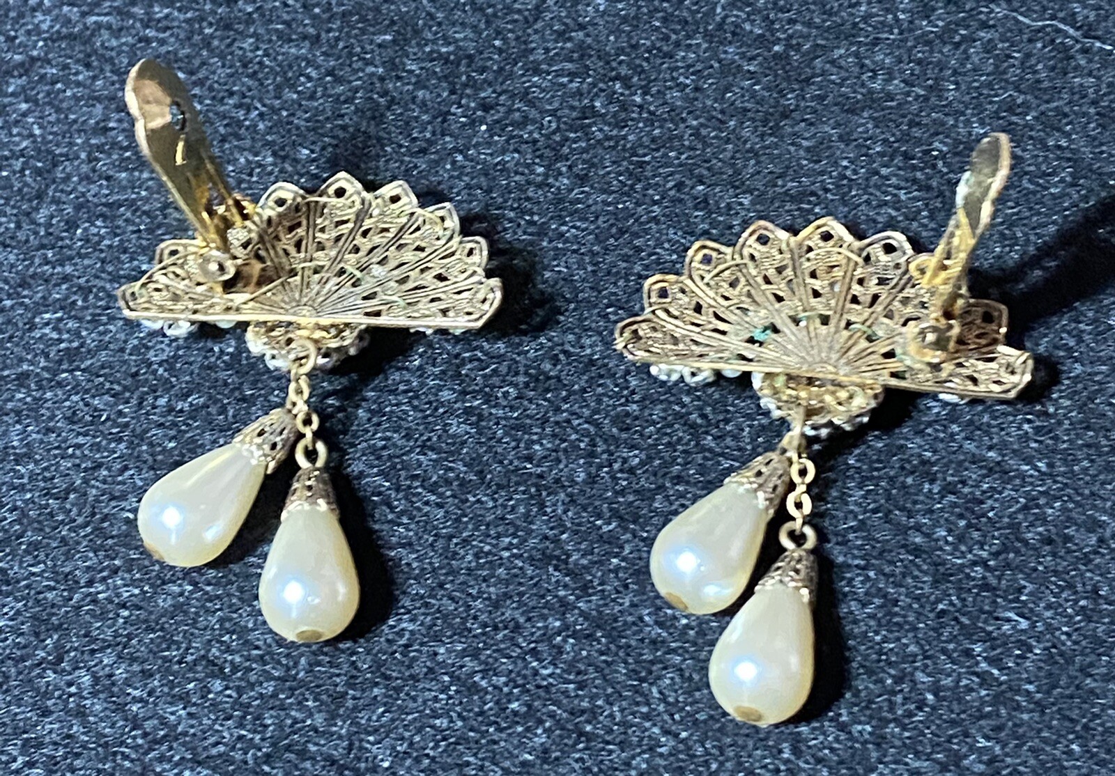 Vintage 1940’s-1950’s Earrings - image 3