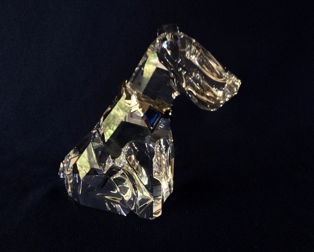 SWAROVSKI Silver Crystal THE DOG Symbols Figurine 289202 w Box