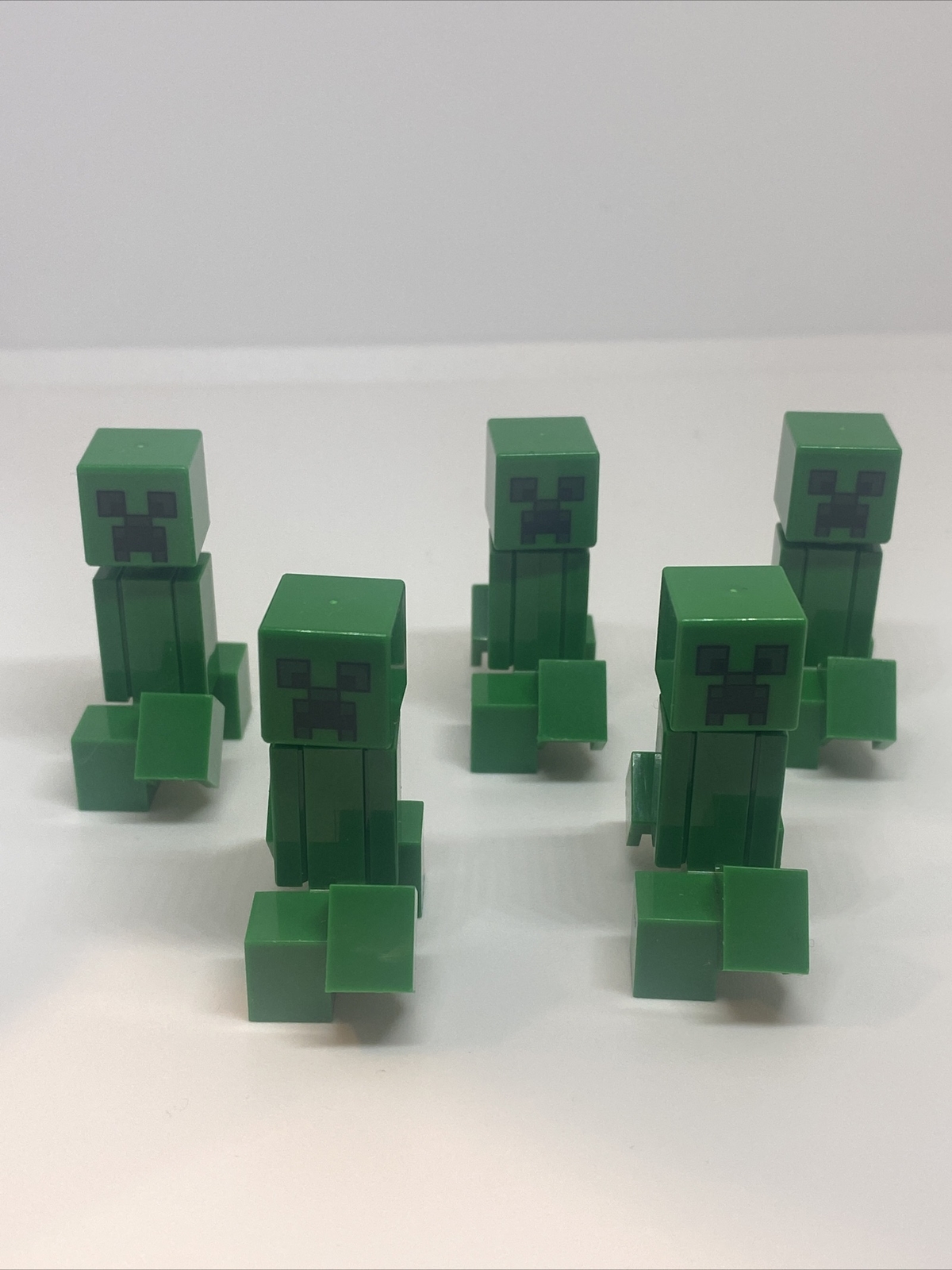 LEGO Minecraft Creeper Minifigure Lot of 5 min012 | eBay