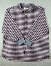 Tommy Bahama Mens Shirt Plaid Pattern Button Front Long Sleeve Size XL/TG