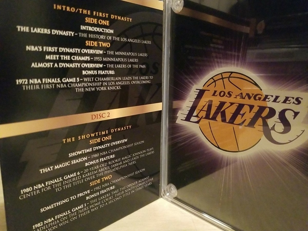 NBA Dynasty Series; Los Angeles Lakers The Complete History DVD