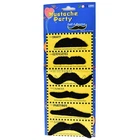False Moustache Black Stick On Vintage Moustache Fancy Dress Hen Party Halloween