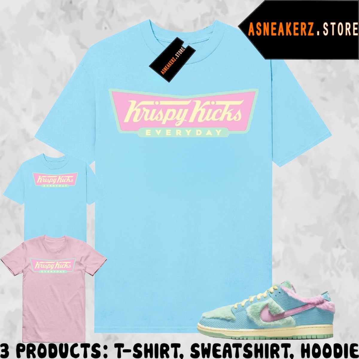 Tee Shirt Matching SB Dunk Low Verdy Visty To Match Sneaker Krispy 