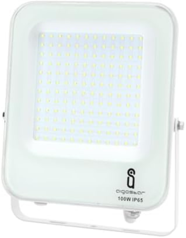 Faro LED 100W Professionale Glowster IP65 Bianco: Luce da Esterno