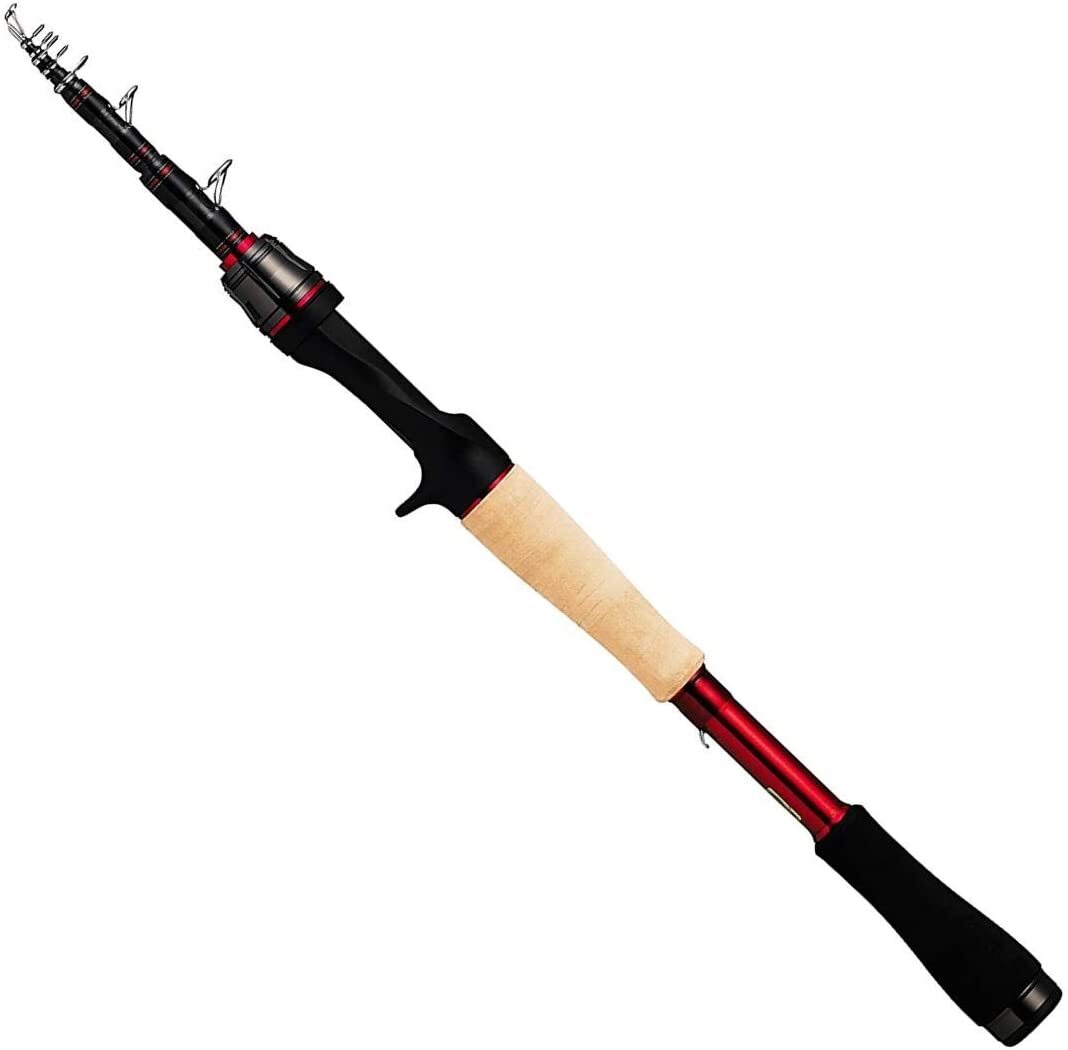 baitcasting for bass with long handle rods One Fishing Rod and Reel Combo, Combo SuperPolymer Handle- Green- 1.8M -Left Handed : Sports & Outdoors BASS bait Carbon Fiber Baitcasting Rod Reel
