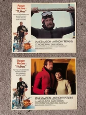 Ffolkes- 11x14" Lobby Cards Roger Moore