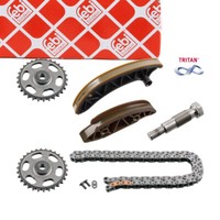 febi Steuerkettensatz FüR Mercedes W176 W246 W204 W205 W212 X156 W166 W221 OM651