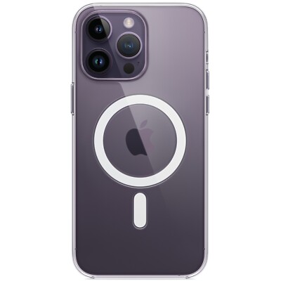 Original Apple iPhone 14 Pro Max Clear Case MPU73ZM/A Hülle mit MagSafe Cover