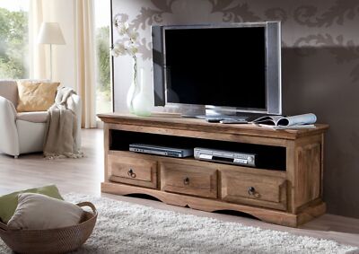 TV-Board Lowboard Sideboard Fernsehschrank Unterschrank Fernsehtisch Massivholz
