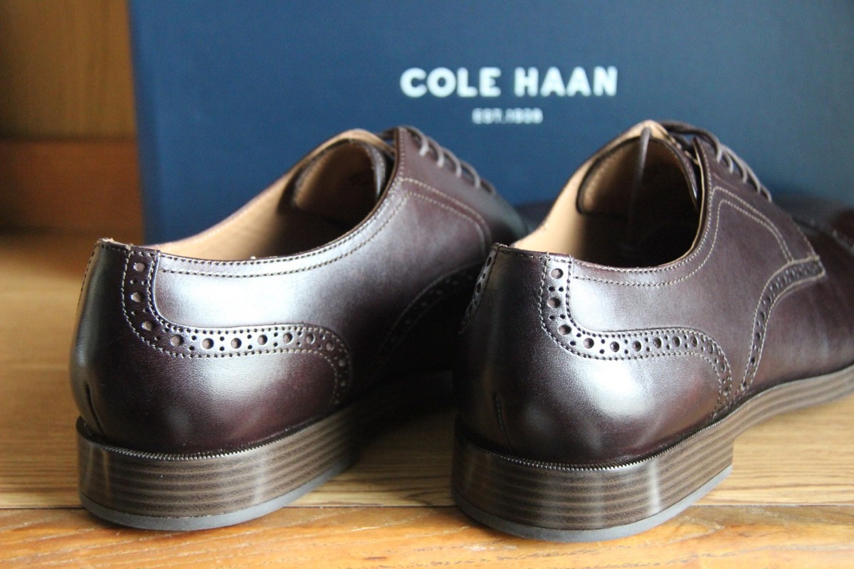 Cole Haan Jefferson Grand Cap Oxford II Brown Men Shoe  display picture 1