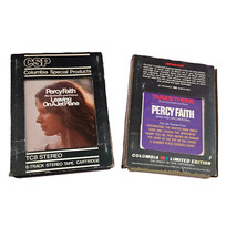 Percy Faith Orchestra 8 Track Tapes LOT OF 2 Theme Songs Leaving On A Jet Plane