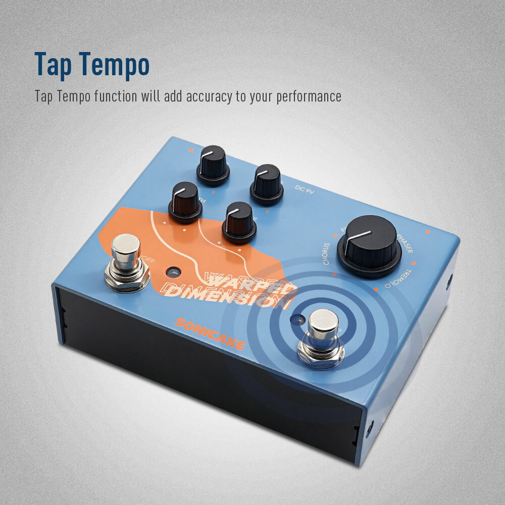 Sonicake Levitate ギターエフェクター SONICAKE Levitate - Delay Reverb 2 in 1 Guitar Effects Pedal