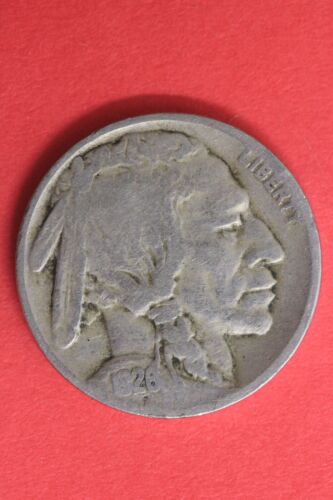 1926 P Buffalo Indian Nickel Exact Coin Pictured Fast Flat Rate Shipping OCE 32 - Picture 1 of 2