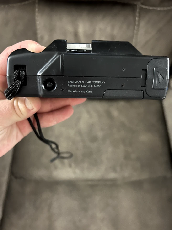 Vintage Kodak S100 EF S Series 35MM Film Camera Point & Shoot Black Tested - Image 3 of 3