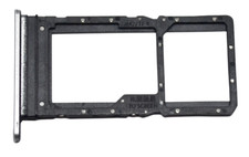 OEM HONOR X6 REPLACEMENT SILVER DUAL SIM MICRO SD CARD HOLDER TRAY