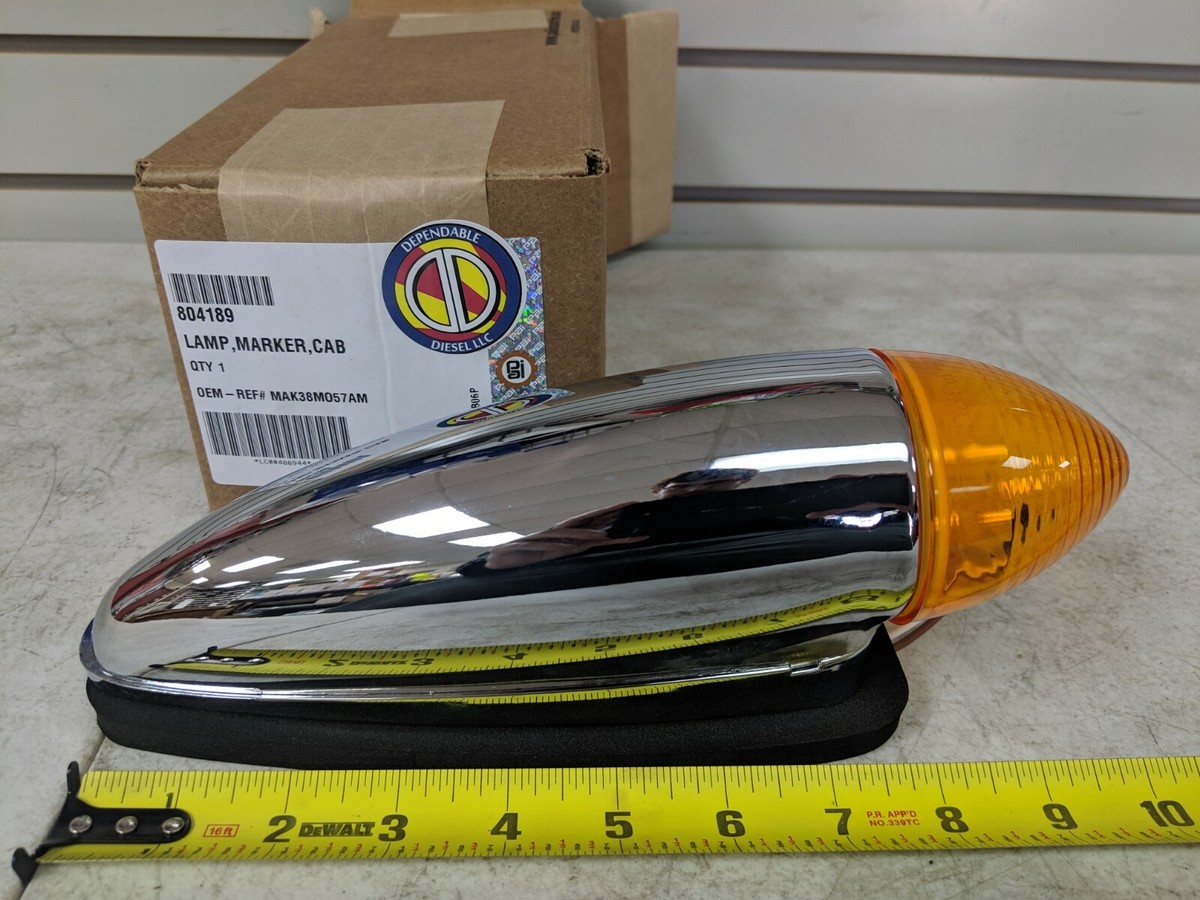 Commercial Truck Bullet Marker Lamp. PAI # 804189 Ref