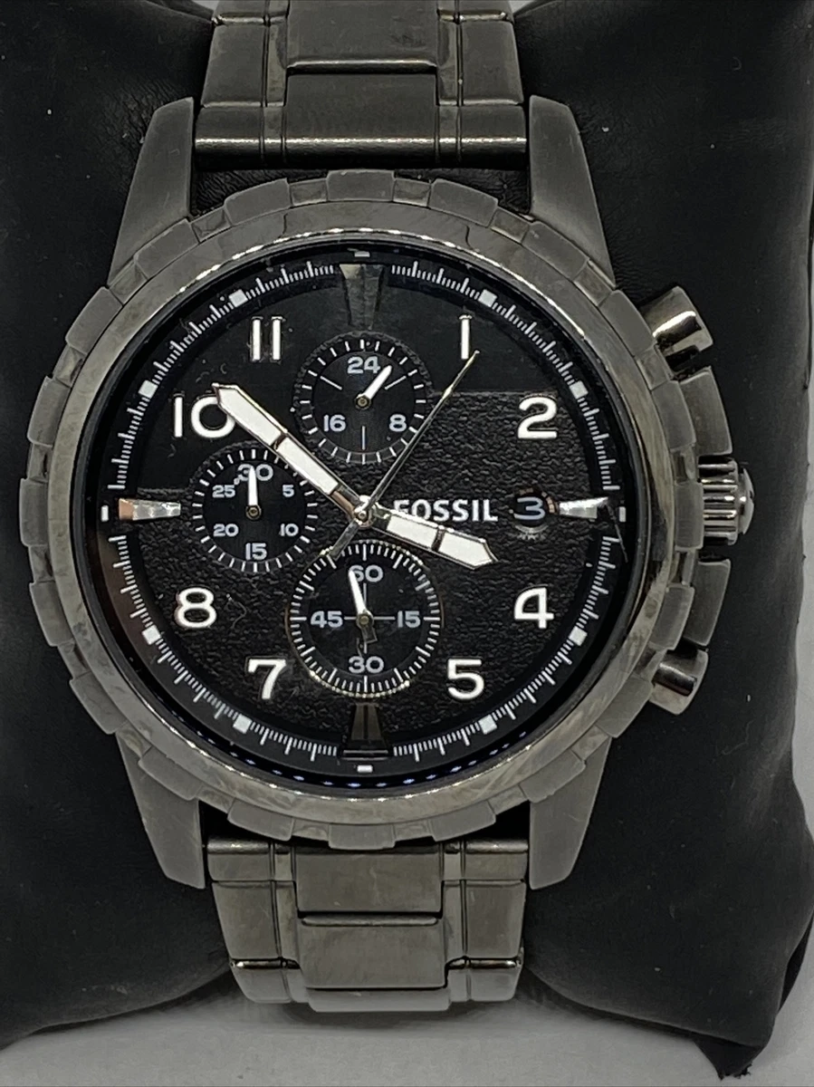 Fossil dean hotsell black watch