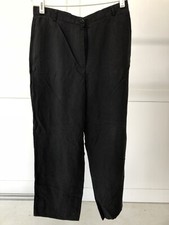 Vintage Giorgio Armani Silk Blend Pleated Dress Pants Size 10 Y2K