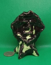 "Mythical Totem" - Original Clay sculpture. Hand made and glazed.