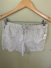 Celebrity Pink Girls Beach Shorts Light Wash Size Large New