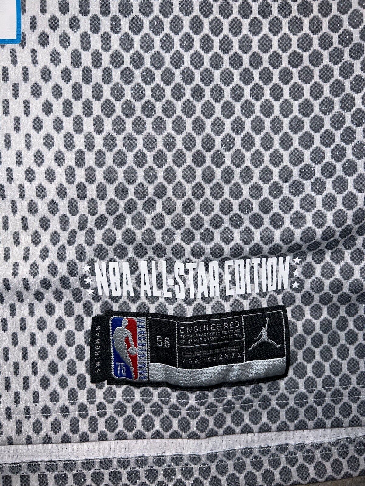 NWOT Damian Lillard 2022 NBA All Star Swingman Jersey Nike Jordan Size 56 2XL thumbnail 3