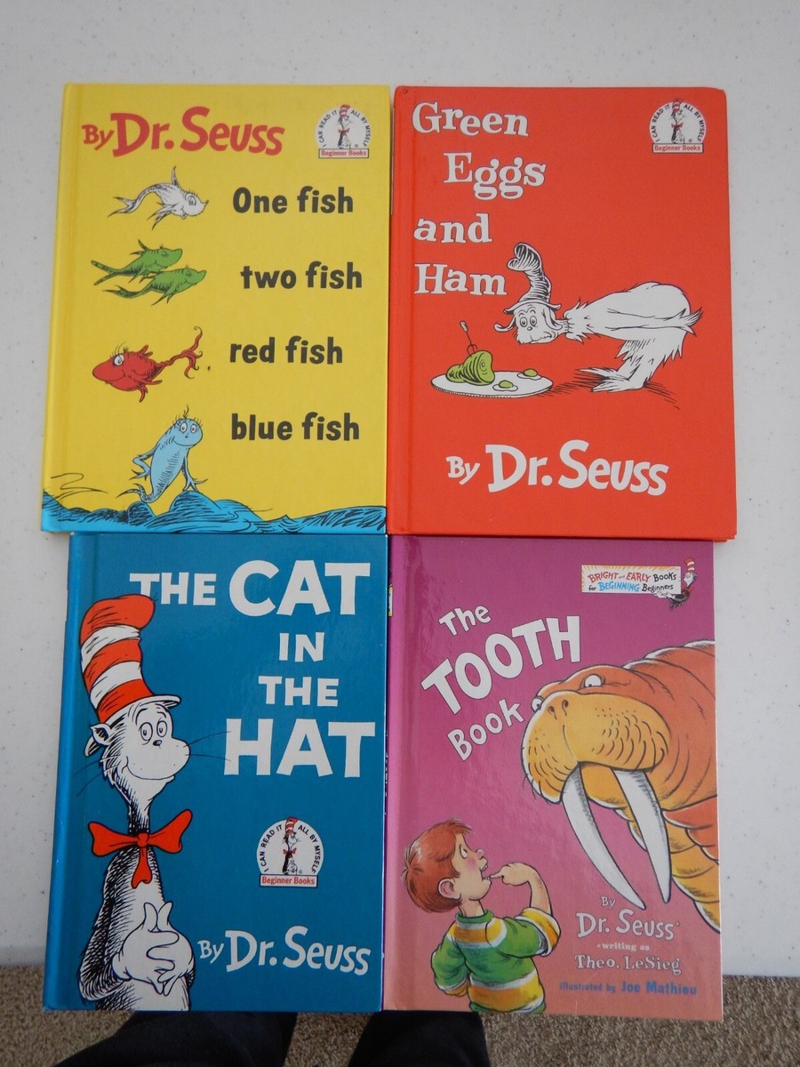 Dr. Seuss Lot of 4 Books - I Can Read It All By Myself Beginner