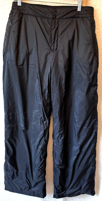 Aerie Offline Chillside Snow Pants Size Large NEW Down Alternative Black Ski 