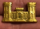 WWII WW2 Era US Army Engineers Collar Insignia Military Pin A.E. CO Utica