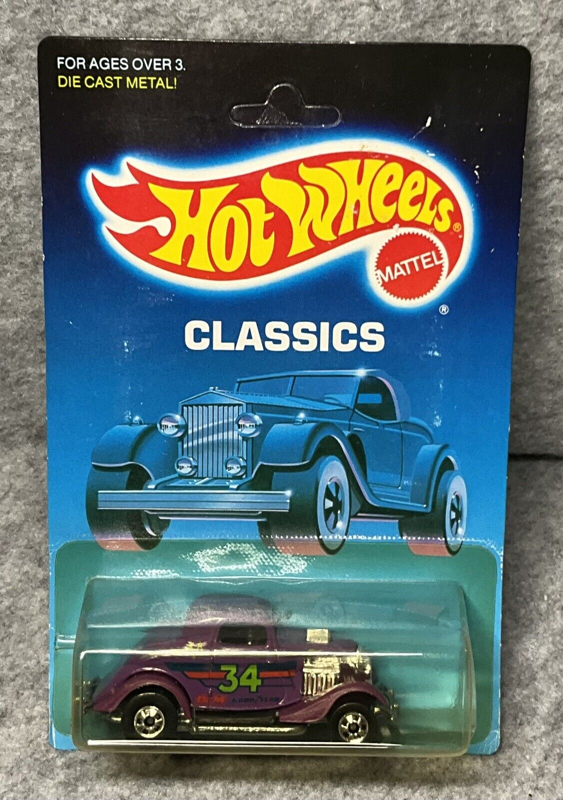 1989 Hot Wheels Classics 3-Window ‘34