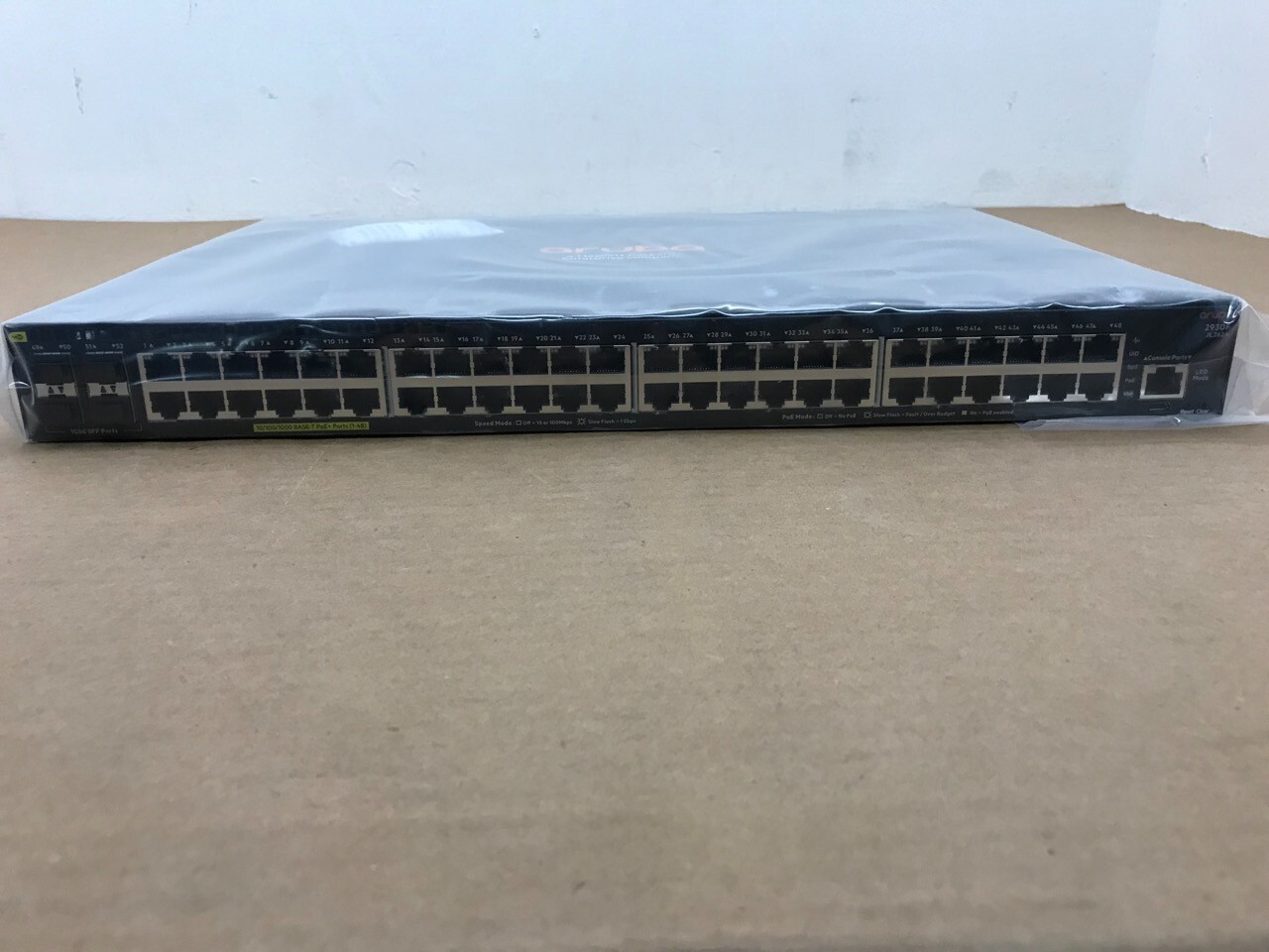 HPE Aruba 2930F 48 port Gigabit PoE+ Switch JL262AABA ️️