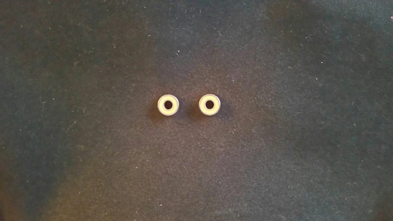 CERAMIC HYBRID BEARINGS Hybrid Ceramic Bearings ABEC-7 Orange 4x10x4-Fits Abu/KastKing/etc.Casting Reels