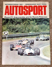 Autosport 1 July 1971* ROUEN F2 GP - ST JOVITE CANAM -NURBURGRING 24 HRS -DAF 55