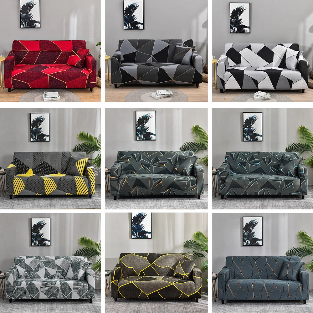 Stretch Couch Cover 1 2 3 4 Seater Sofa Covers Slipcover Furniture